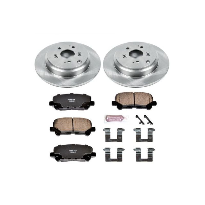 PSB Autospecialty Kit - Power Stop 12-15 Honda Pilot Rear Autospecialty Brake Kit