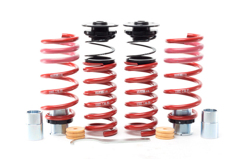 HR VTF Adj Lowering Springs - H&R 15-21 Mercedes-Benz C300 Cabrio/Sedan W205 VTF Adjustable Lowering Springs (Non AWD)