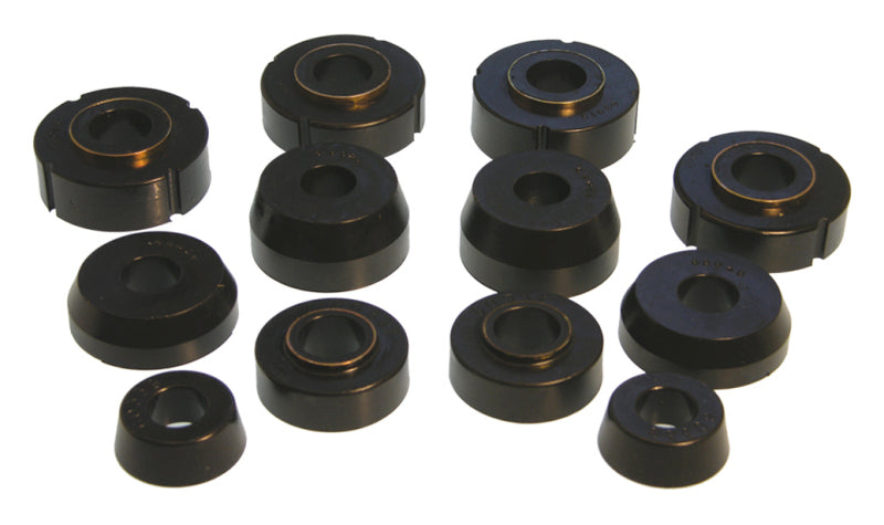 PRO Body/Subframe Bush - Blk - Prothane 66-79 Ford F100-350 2wd Body Mount - Black