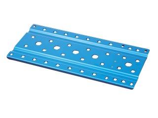 CUS Power Braces - Cusco Power Brace Floor Subframe Plate Blue - ZZW30 (MR-S, MR-2 Spider)