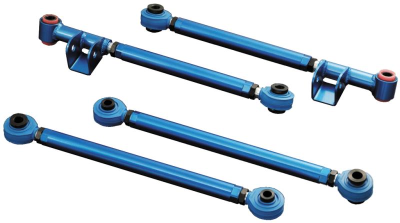 CUS Suspension Links - Cusco Lateral link Kit-Rear Front Side adj. Pillowball ends WRX GD